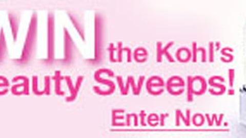 Kohl's Beauty Sweeps Feature