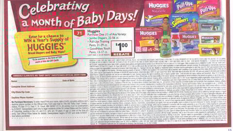 Rite Aid Kimberly-Clark Sweeps Feature