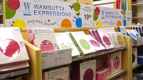 Linens 'N Things Wamsutta Expressions Display