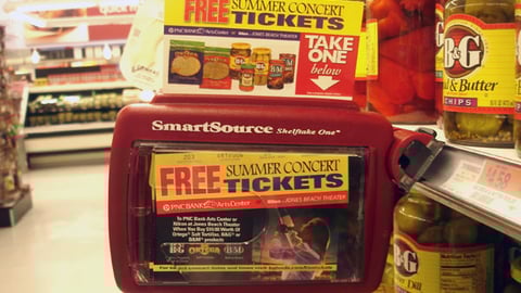 B&G Foods Ticket Offer Take-One Dispenser