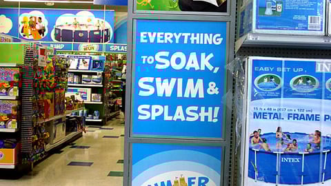 Toys "R" Us Promotional Stanchion