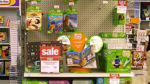 Toys "R" Us LeapFrog Endcap