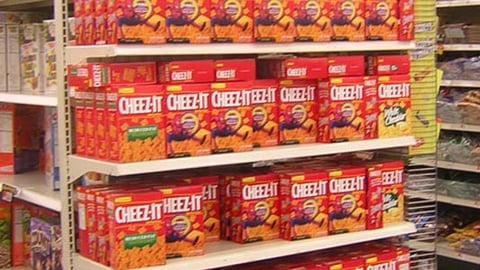 Cheez-It 'Spider-Man' Endcap