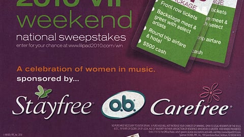 J&J 'Lilith' Sweeps FSI