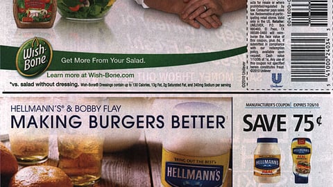 Unilever Chef Endorsement FSIs