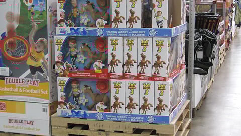 'Toy Story 3' Toys Pallet