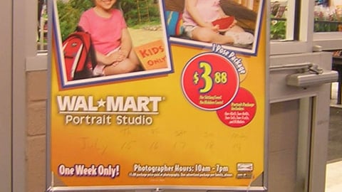 Wal-Mart 'Spider-Man' Photo Floorstand