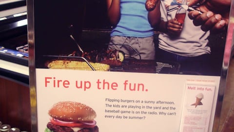 Hannaford 'Everything to Do With Summer' Sign