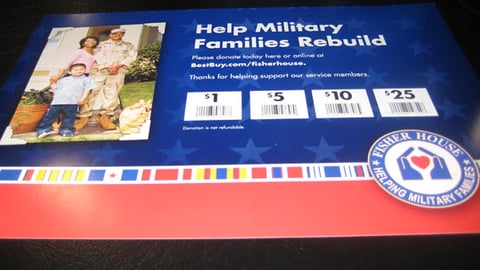 Best Buy Fisher House Counter Mat