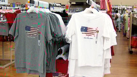 Wal-Mart 'American Summer' Rack Sign