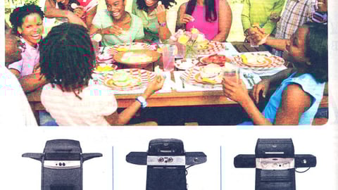 Wal-Mart Patio Grill Print Ad