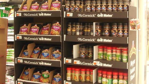 McCormick 'Grill Time' Display