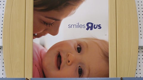Babies "R" Us 'Smiles' Sign