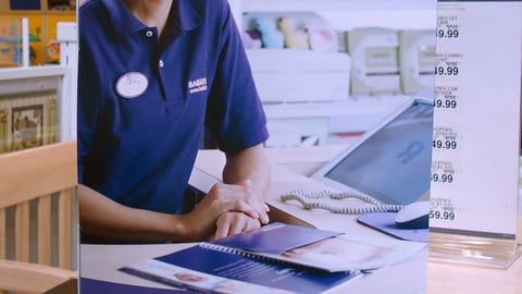 Babies "R" Us Furniture Counter Card