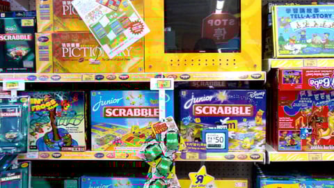Toys "R" Us Hasbro Board Game Merchandising