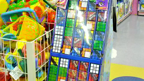 Toys "R" Us Rubik's Cube Shipper