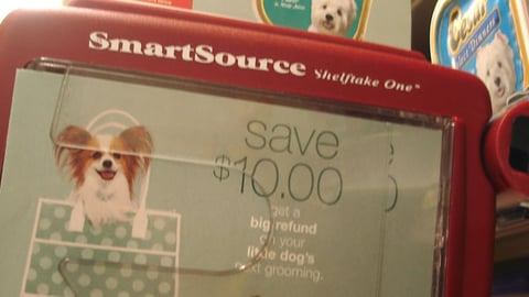 Cesar Take-One Shelf Dispenser