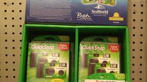 Fujifilm 'Adventure' Freestanding Display