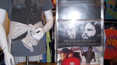 Macy's 'Rolling Stone' Table Display