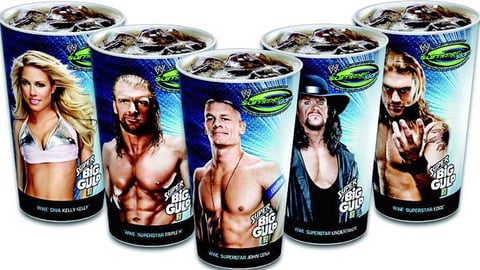 7-Eleven WWE Big Gulp Cups