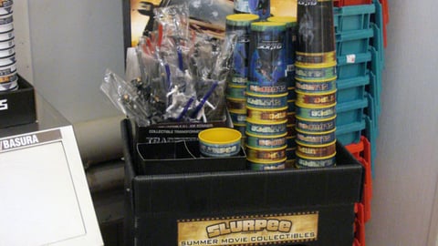 7-Eleven 'G.I. Joe' Cup Floorstand