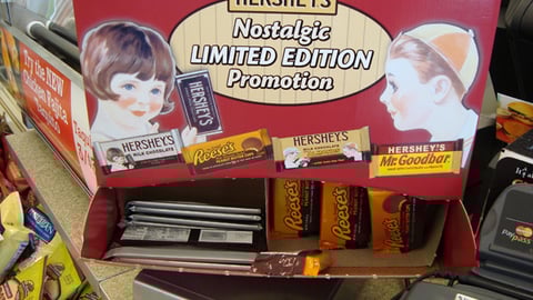 Hershey's Nostalgic Packaging Sidekick