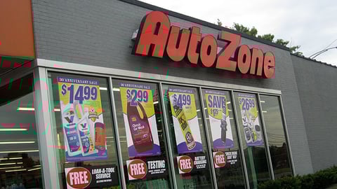 AutoZone 30th Anniversary Window Posters