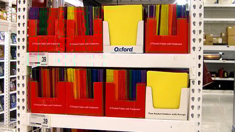 Office Depot 'Go Back Smarter' Endcap