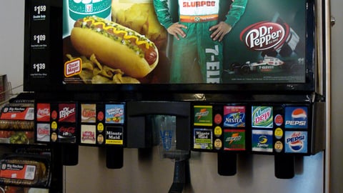 'Team 7-Eleven' Big Bite Combo Translite