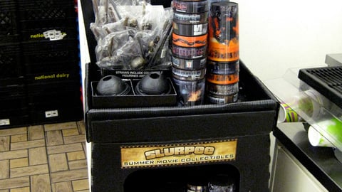 7-Eleven 'Terminator' Cup Floorstand