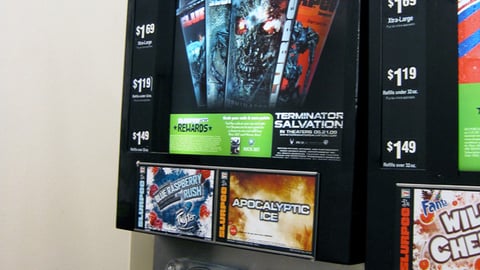 7-Eleven 'Terminator Salvation' Slurpee Translite