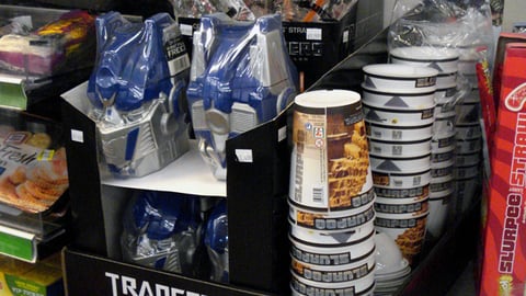 7-Eleven 'Transformers' Cup Counter Tray