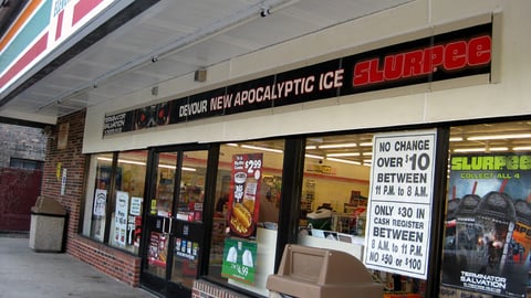 7-Eleven 'Terminator' Outdoor Banner