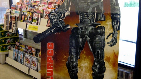 7-Eleven 'Terminator' Standee