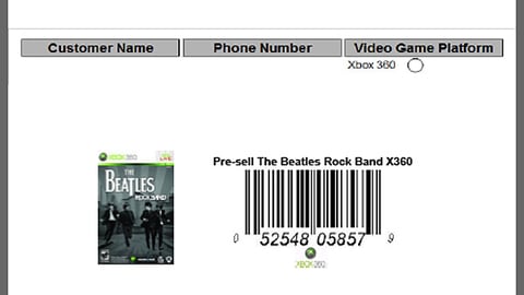 7-Eleven 'GamePro' Pre-Order Form