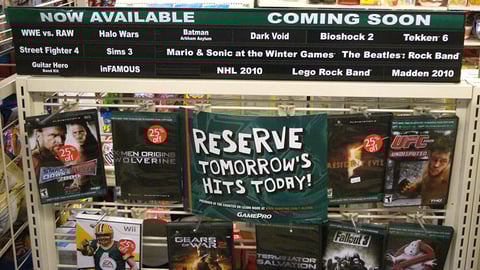 7-Eleven 'GamePro' Pre-Order Sign
