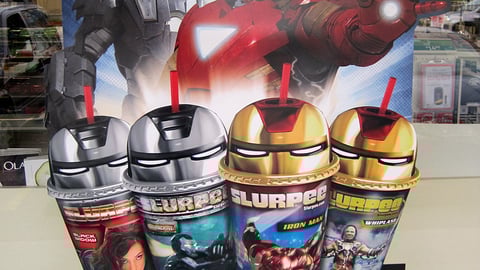 7-Eleven 'Iron Man 2' Window Poster