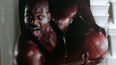 Muscle Milk Shaquille O'Neal Standee