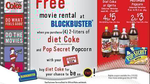 Ralphs/Diet Coke Do the Movies Contest