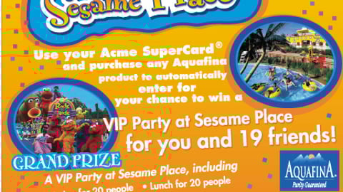 Acme/Aquafina Sweepstakes