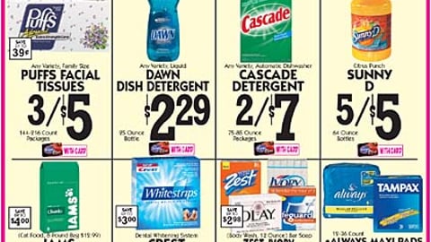 Kroger/P&G brandSaver Feature