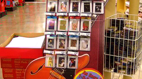 Office Depot MusicPass Floorstand