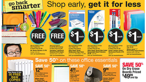 Office Depot 'Go Back Smarter' Feature