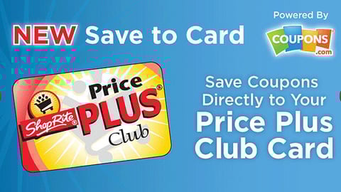 ShopRite 'Save To Card' Home Page Ad