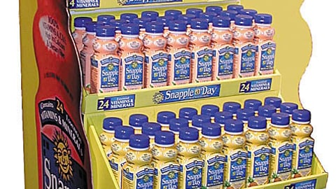 Snapple a Day Floorstand