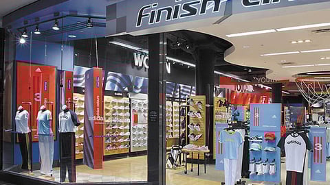 adidas Finish Line Window