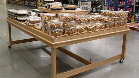 BJ's Wellsley Farms Table Display