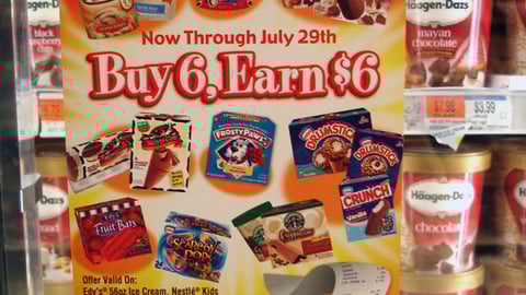 Ahold Ice Cream Offer Cling