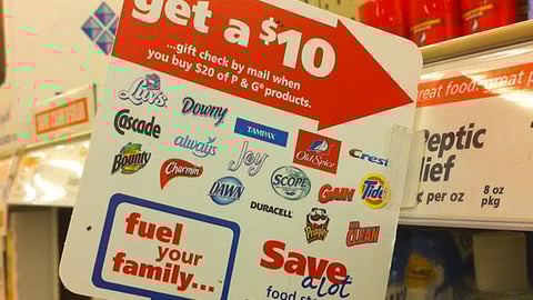 Save-A-Lot P&G Incentive Shelf Talker