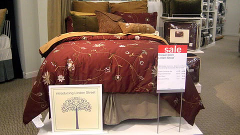 JCPenney Linden Street Bedding Vignette